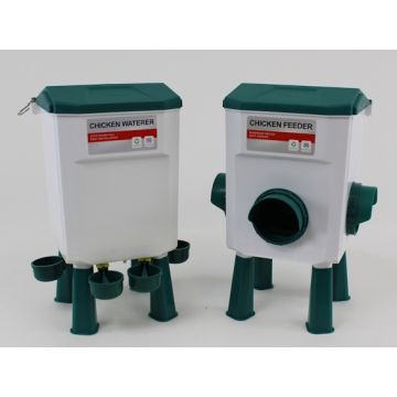 Drinker/Feeder set 11.5 L + 7.5 kg