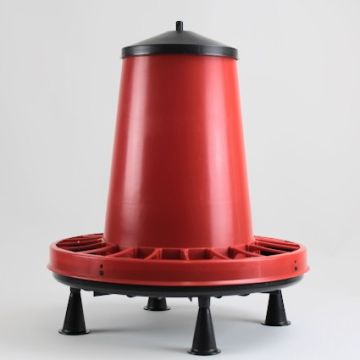 Voersilo 18 kg met poten