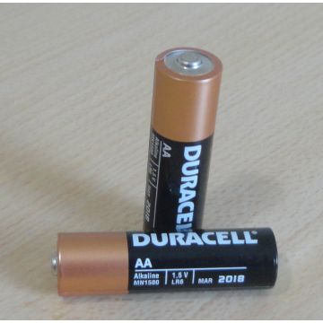 Batterijen voor schouwlamp