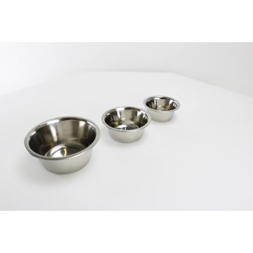 Stainless steel feed/drink cup